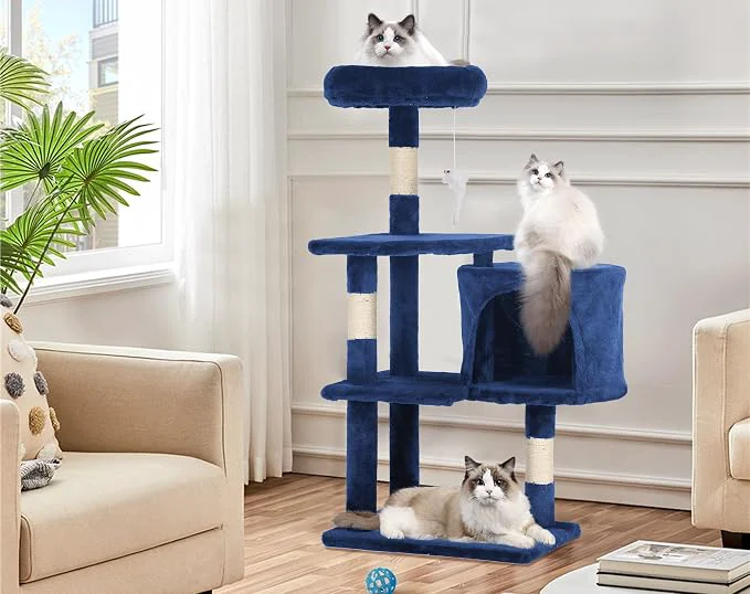 Premium Material Cat Tree Tower Cat Condo High-Grade