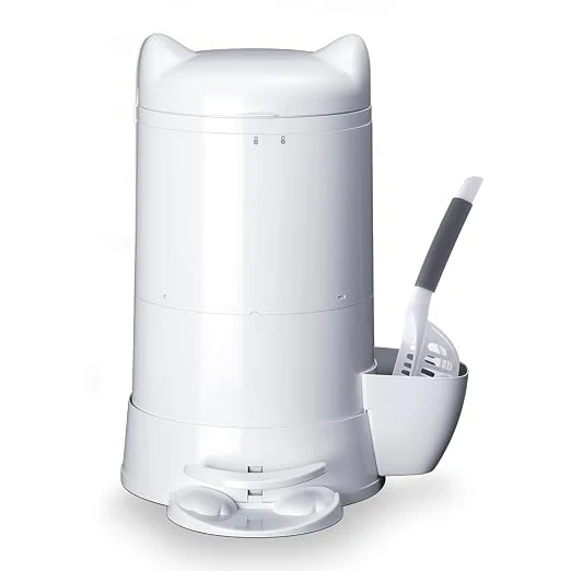 High-End Red Rocket XL Cat Litter Pail Multi Kitty Twist R Step Litter Disposal System Refined