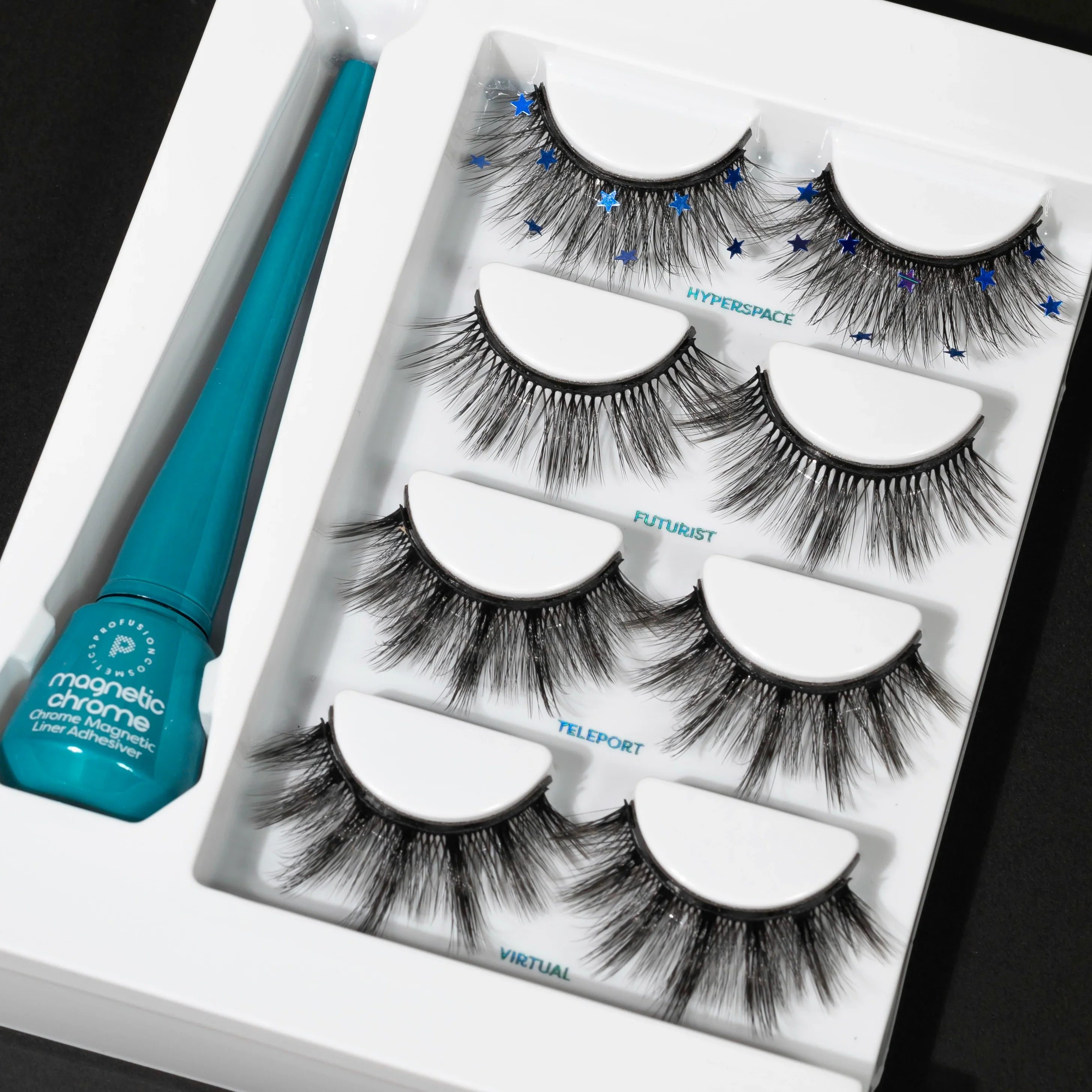 Traditional Metachrome Meta Lashes 5pc Magnetic Lashes Long-Lasting