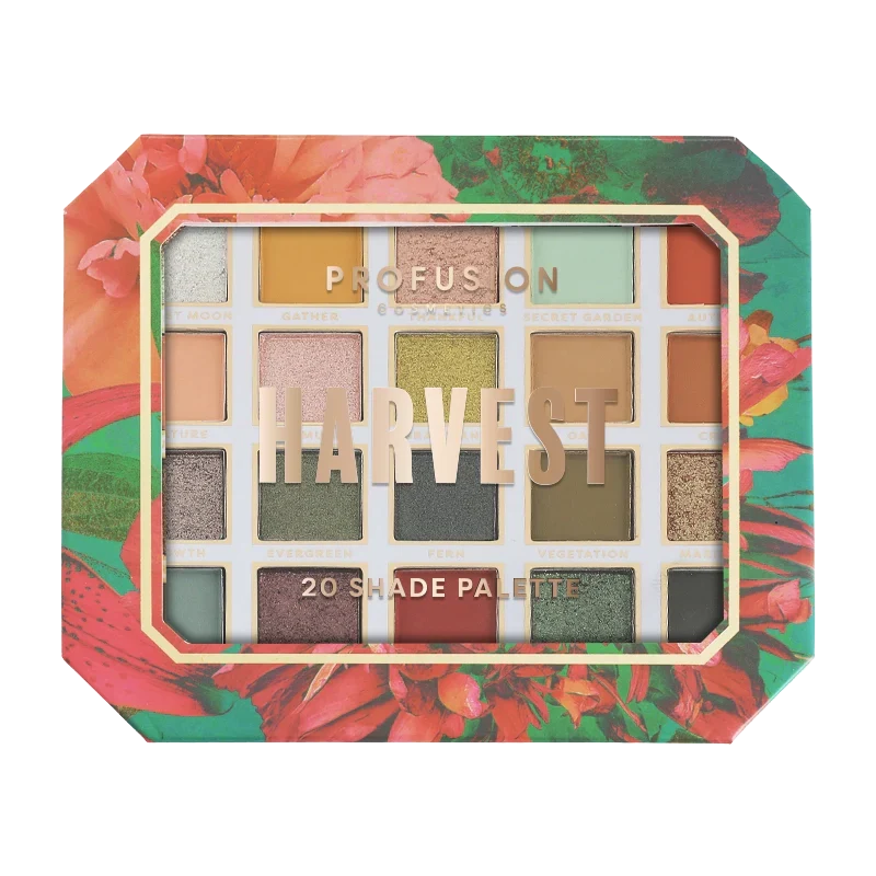 Safe Superbloom Harvest 20-Shade Palette Versatile