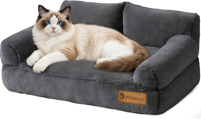 Pure Plush Cat Couch Bed Artisan