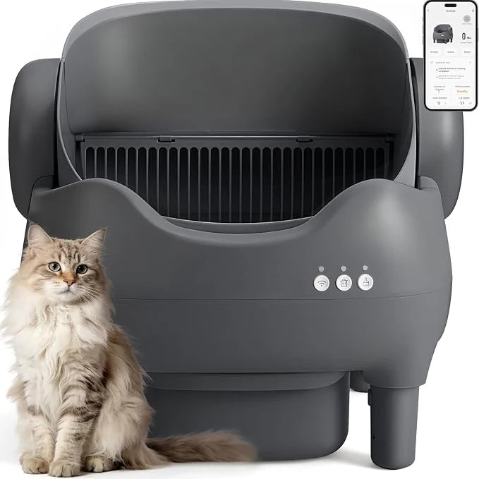 Fine Crafted Automatic Cat Litter Box Self Cleaning Litter Box Official