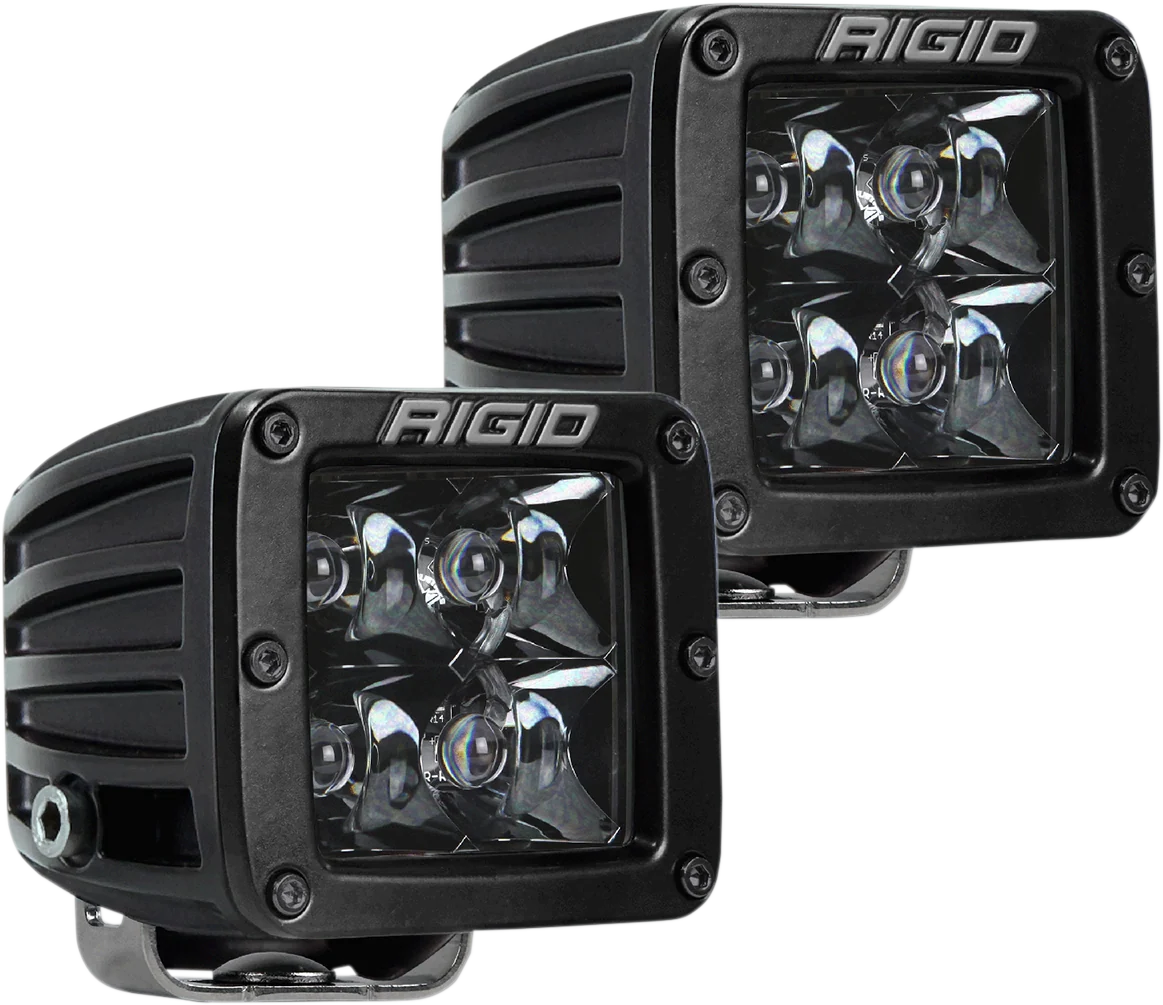Fine Crafted RIGID INDUSTRIES D-Series Spotlight – Pair 202213BLK Authentic