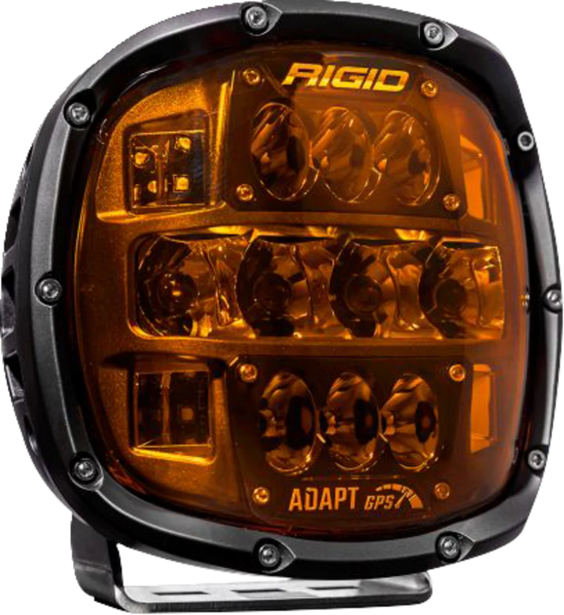 Solid RIGID INDUSTRIES Adapt XP LED Light – Amber 300514 Recyclable