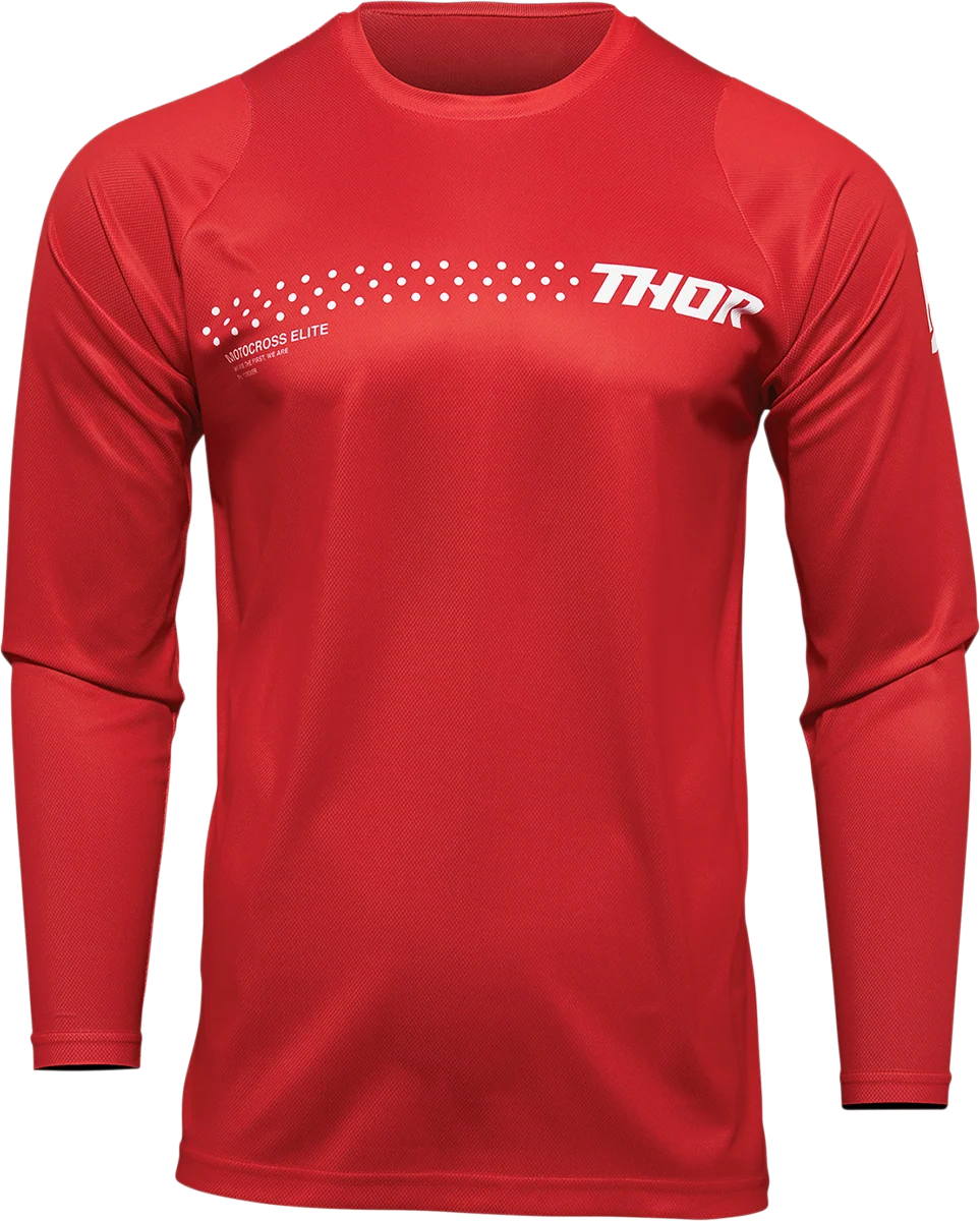 Fashionable THOR Sector Minimal Jersey – Red – 2XL 2910-6435 Top-Quality