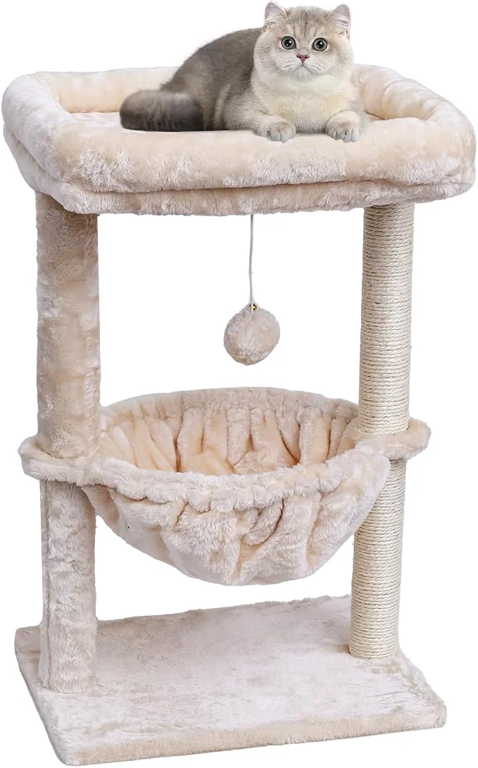 Flexible SYANDLVY Small Cat Tree for Indoor Cats Activity Cat Tower Healthy