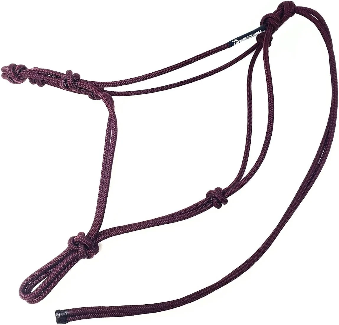 Verified Horse Rope Training Halter – 4 Knot 1 4 Stiff Halter Cord – Used by Famous Trainers Multiple Sizes Multiple Colors Elite