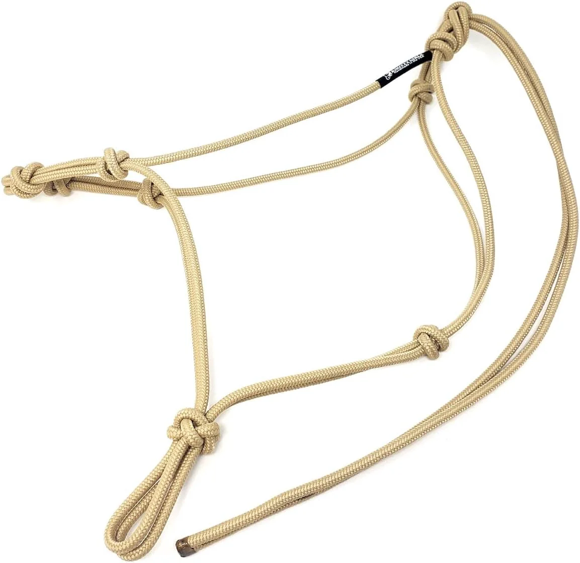 Fine Crafted Horse Rope Training Halter – 4 Knot 1 4 Stiff Halter Cord – Used by Famous Trainers Multiple Sizes Multiple Colors Lightweight