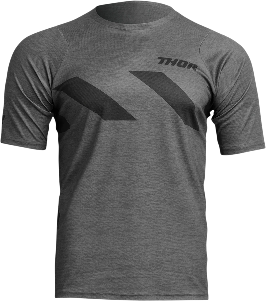 Elite THOR Assist Hazard Jersey – Short-Sleeve – Heather Charcoal Black – Medium 5020-0009 Versatile