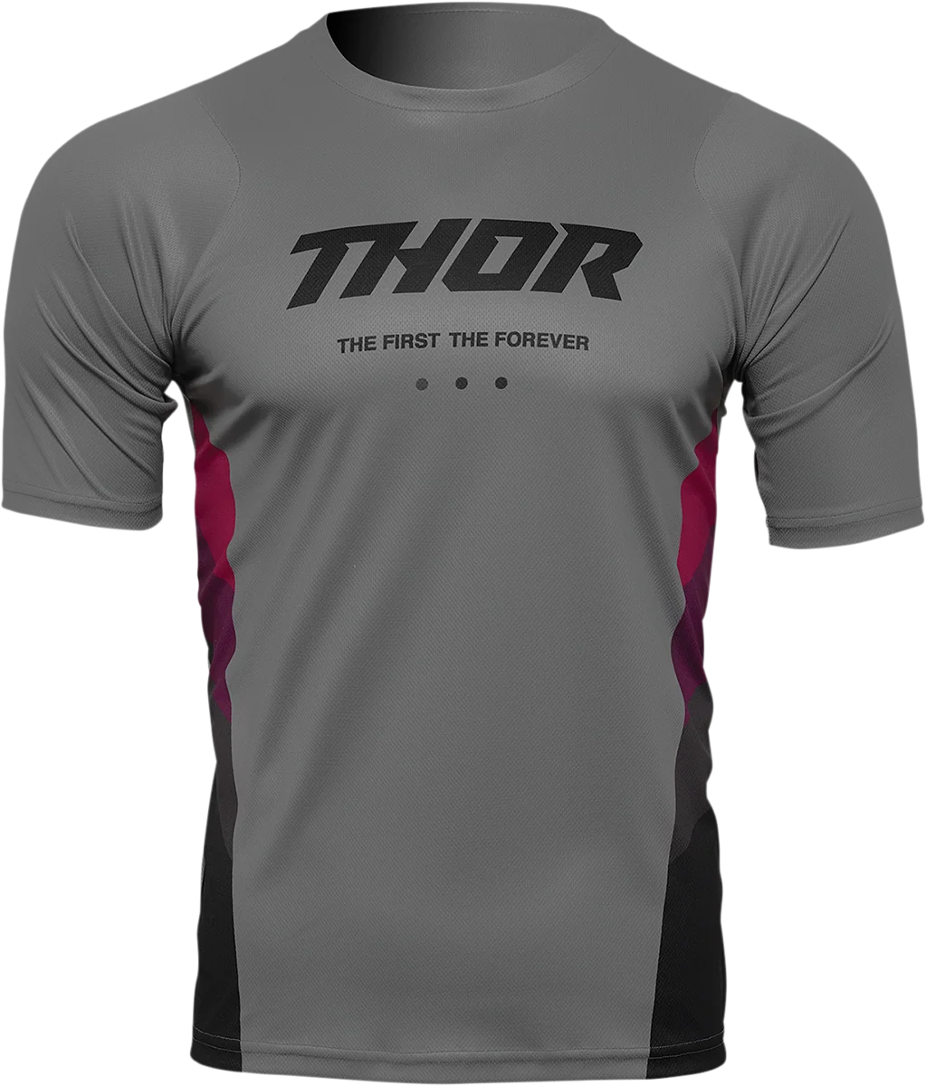 Detailed THOR Assist React Jersey – Gray Purple – Large 5120-0177 Efficient