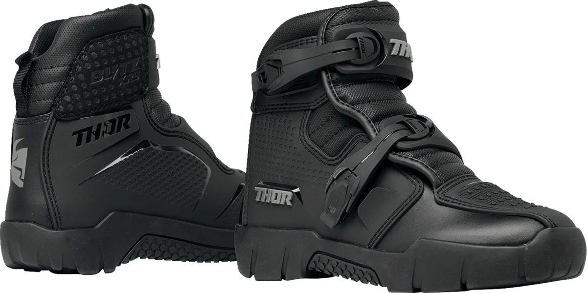 Modern THOR Blitz XRS Boots – Black Gray – US 12 3410-3153 Artisan