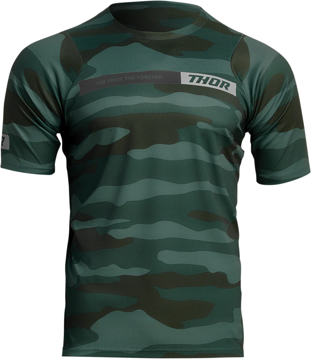 Smooth THOR Assist Jersey – Short-Sleeve – Camo Green – XS 5020-0019 Lightweight