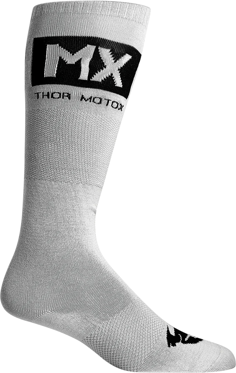 Efficient THOR MX Cool Socks – Gray Black – Size 10-13 3431-0668 Long-Lasting