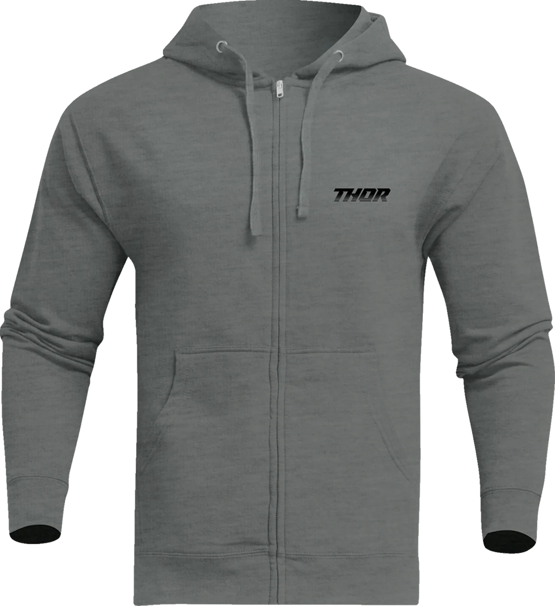 Smart THOR Formula Zip-Up Fleece Sweatshirt – Heather Gunmetal – 2XL 3050-6667 Recyclable