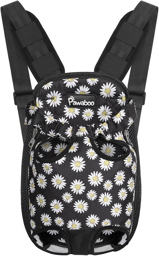 Durable Pawaboo Pet Carrier Backpack Adjustable Pet Front Cat Dog Carrier Backpack Practical
