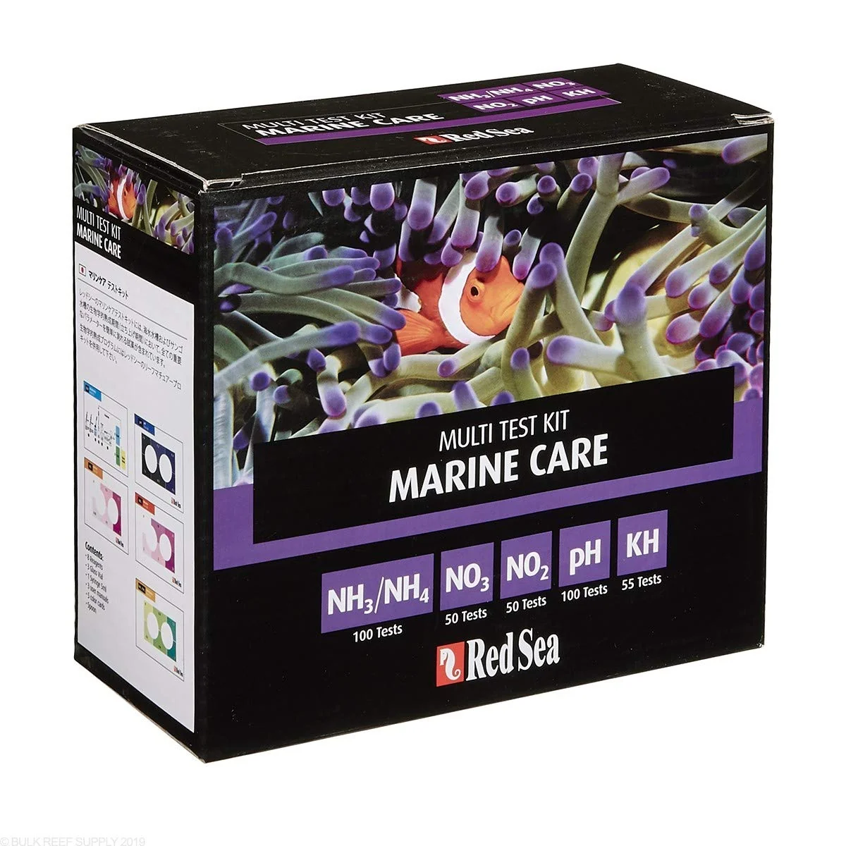 Practical Red Sea Marine Care Test Kit — High-Accuracy Water Tests for Ammonia Nitrate Nitrite pH Alkalinity Authentic