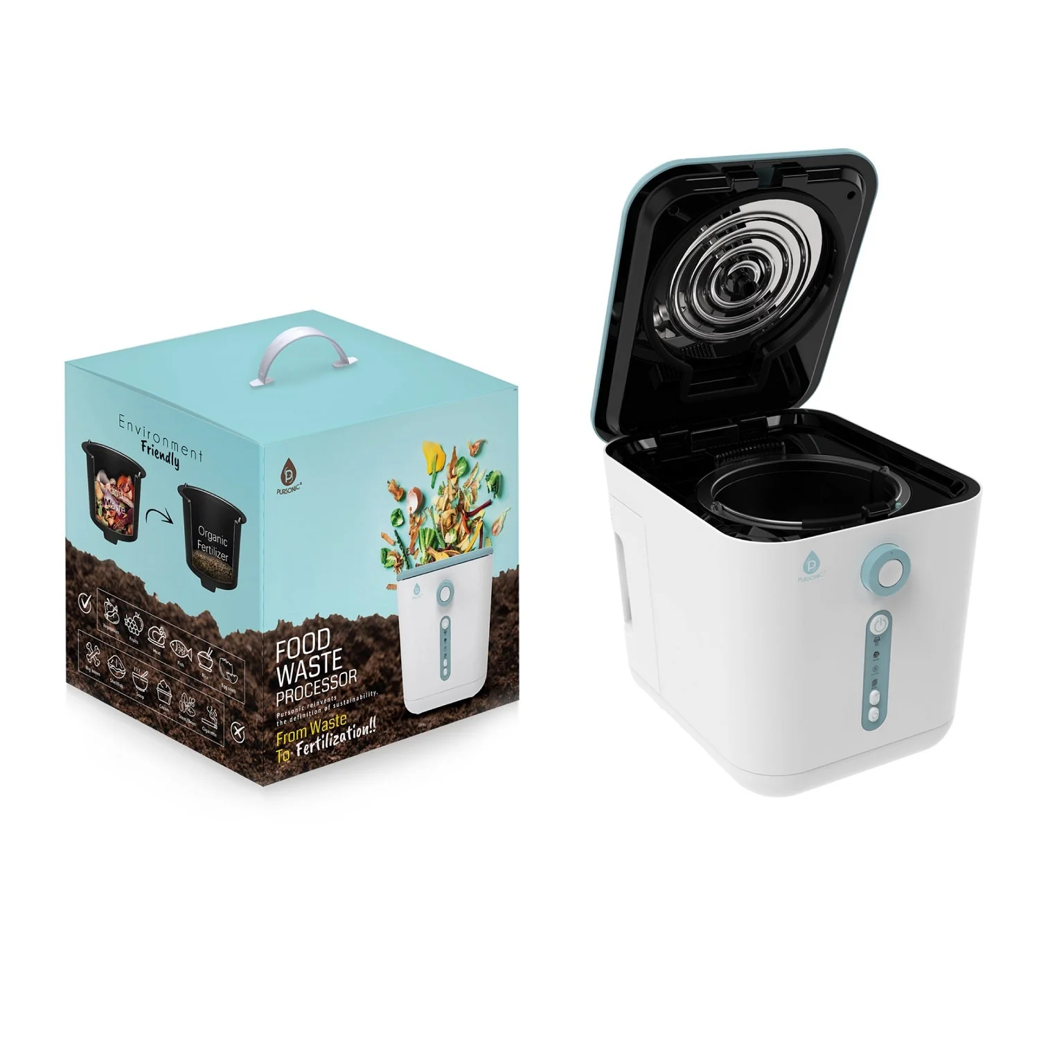 Safe Food Waste Composter Environmentally Friendly