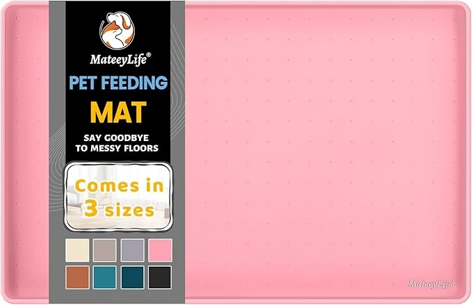 Casual MateeyLife Silicone Cat Dog Food Mat Original Design