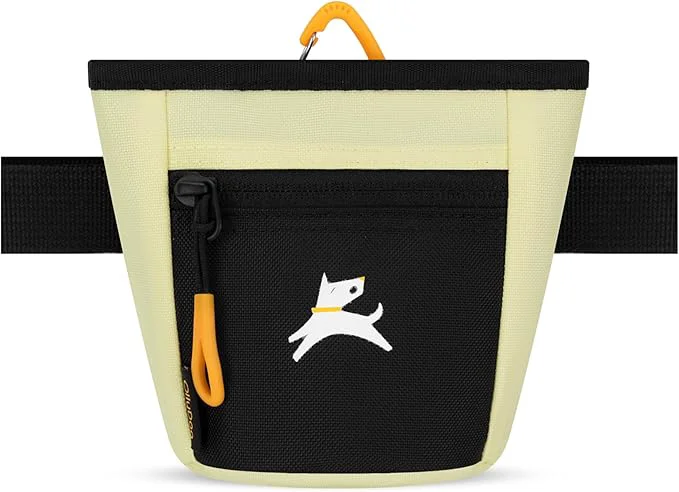 Easy-to-Use OllyDog Goodie Treat Bag Dog Treat Pouch Waist Belt Clip for Hands- Training Magnetic Closure Dog Training and Behavior Aids Three Ways to Wear Sol About ThisOverview Functional