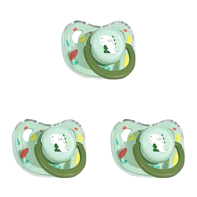 Exclusive 3Pcs New Calming Dog Pacifier Chew Toy Dog Chewing Pacifier Pet Silicone Chew Toy for Small Dog Cats 3 PCS Green Outstanding