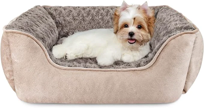 Top-Quality JOEJOY Rectangle Dog Bed for Large Medium Small Dogs High-Grade