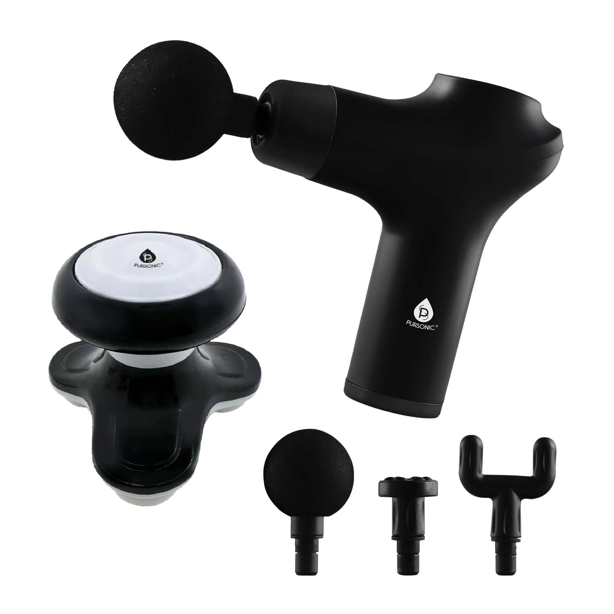 Contemporary Pursonic Muscle Recovery Relaxation Power Duo Massage Gun Handheld Electric Sport Massager Prestigious