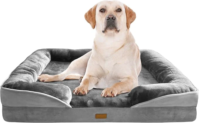 Comfortable Orthopedic Dog Bed with Sides Lightweight
