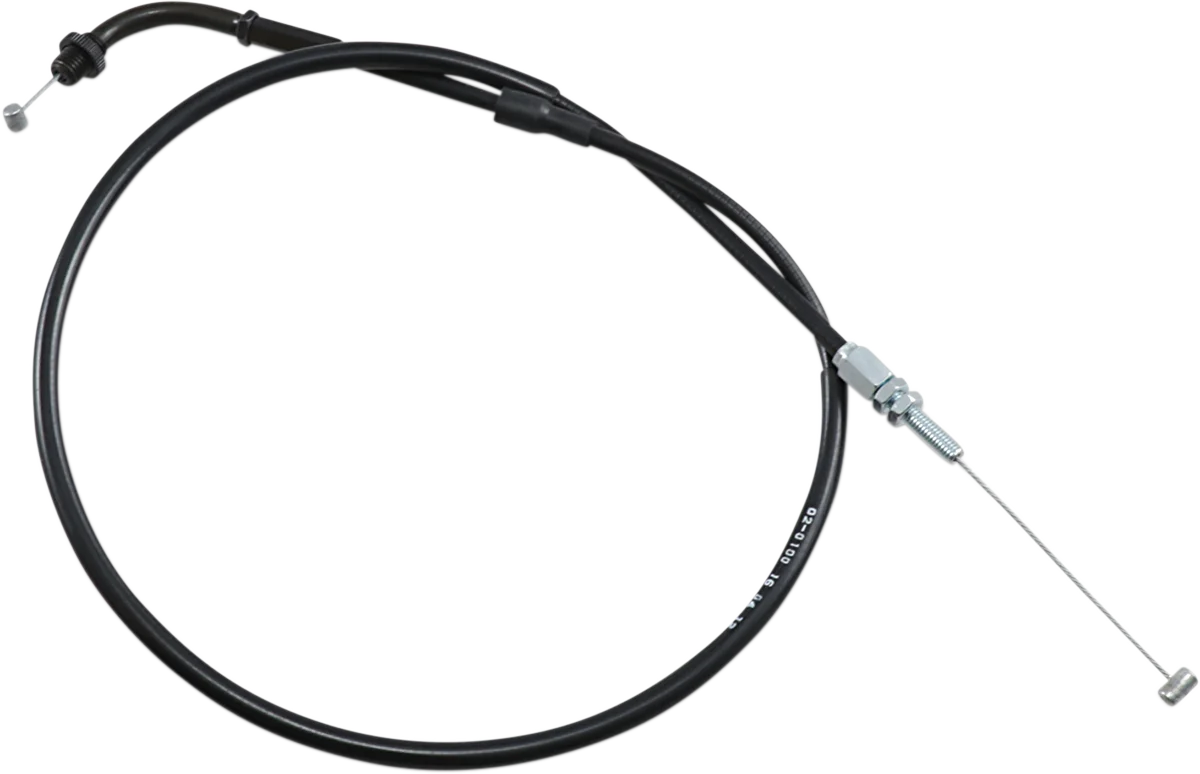 Smooth MOTION PRO Black Vinyl Throttle Cable – Pull – Honda 02-0100 Modern