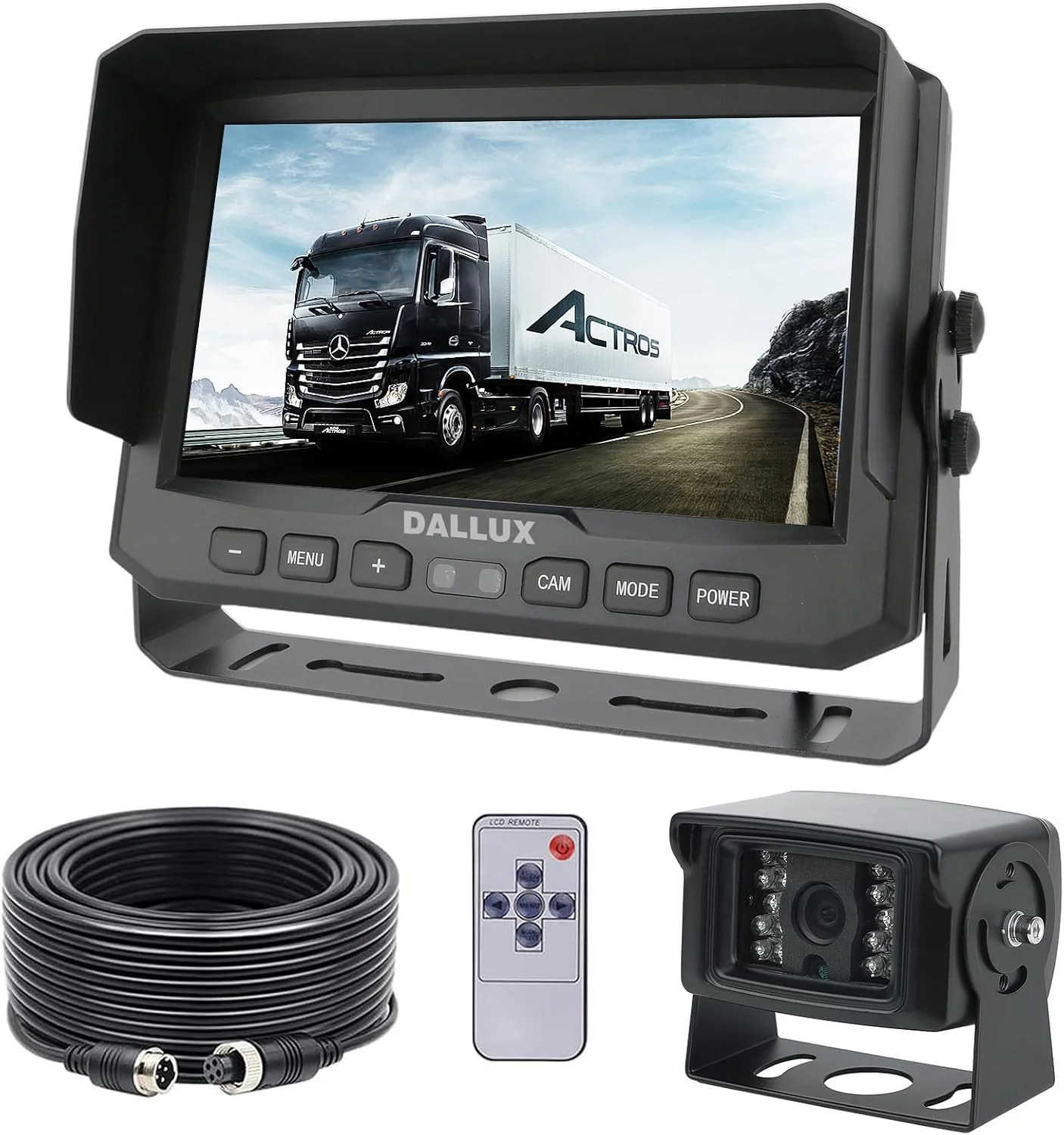 Responsible 7 1080P AHD Wired Reverse Rear View Backup Camera System Waterproof Rearview Reverse Camera 130 Degree Wide Angle Night Vision 4 PIN Cam System for Tractor Truck Excavator Caravan Skid Steer RV Modern