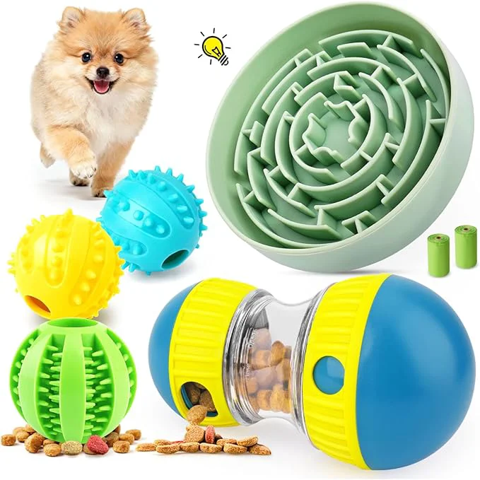 Original Design KIPRITII Enriching Slow Feeding Set for Dogs – Slow Feeder Dog Bowls Interactive Toys with Puzzle-Based Enrichment for Smarter Eating Busy MindsAbout ThisOverview Practical