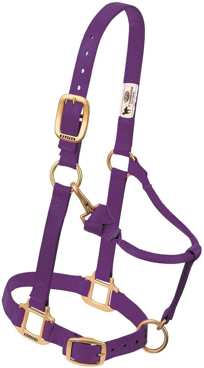 Responsible Weaver Leather Adjustable Nylon Horse Halter Practical