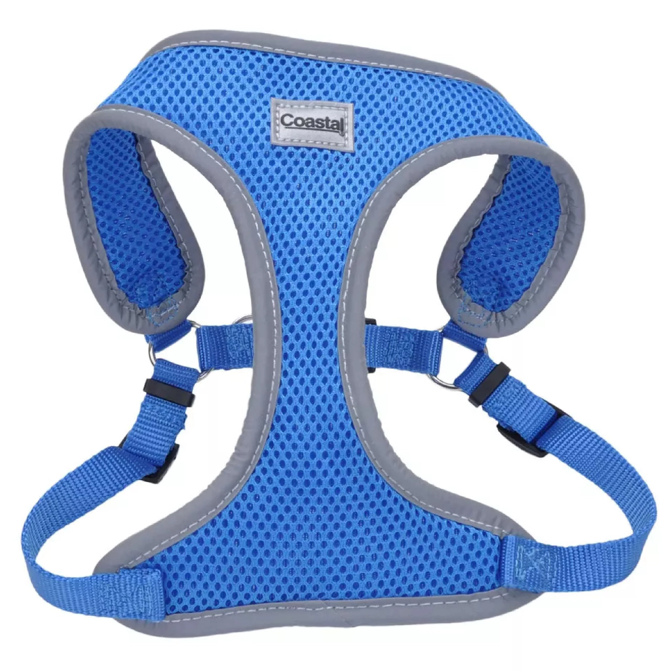 Premium Coastal Pet Comfort Soft Reflective Wrap Adjustable Dog Harness – No-Pull Blue Lagoon 5 8 x 19 –23 Original Design