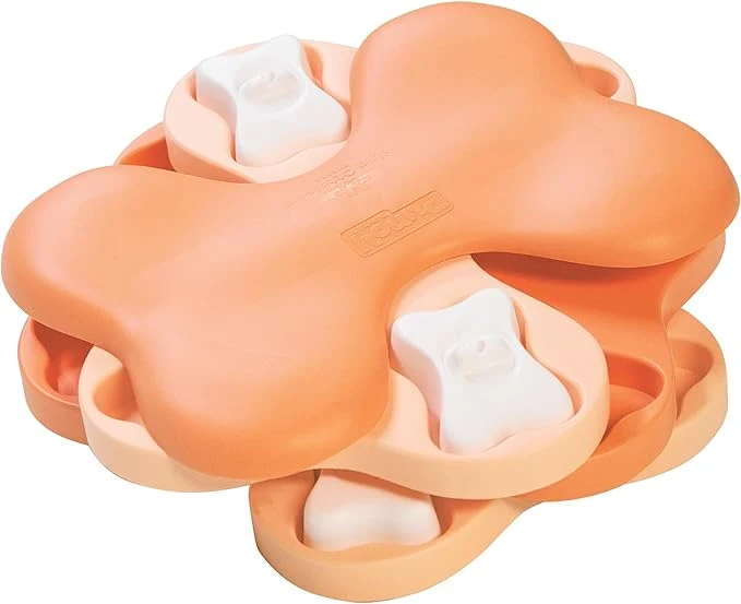 Professional Outward Hound Nina Ottosson Puppy Tornado Dog Puzzle Interactive Treat Puzzle Dog Enrichment Dog Toy for Puppies Level 2 Intermediate PinkAbout This High-End