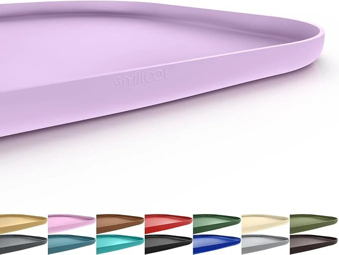 High-Performance Silicone Pet Food Mat with Raised Edge Responsible