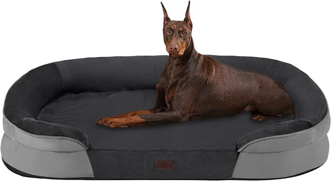 Fine Crafted Dwanton Orthopedic Dog Bed for Extra Extra Large Dogs User-Friendly