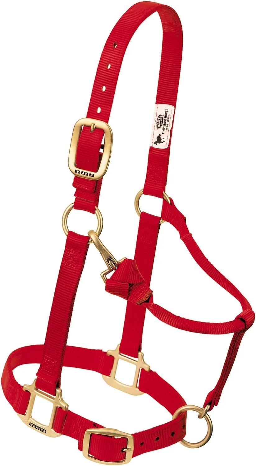 Expertly Made Weaver Leather Adjustable Nylon Horse Halter Functional