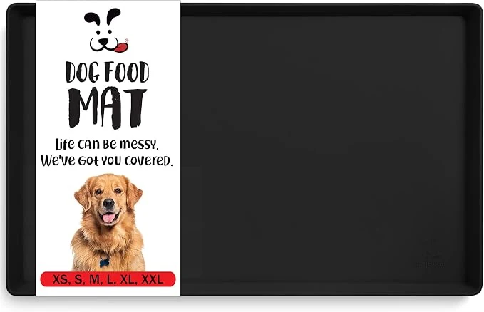Authentic DogBuddy Dog Food Mat – Waterproof Dog Bowl Mat Healthy