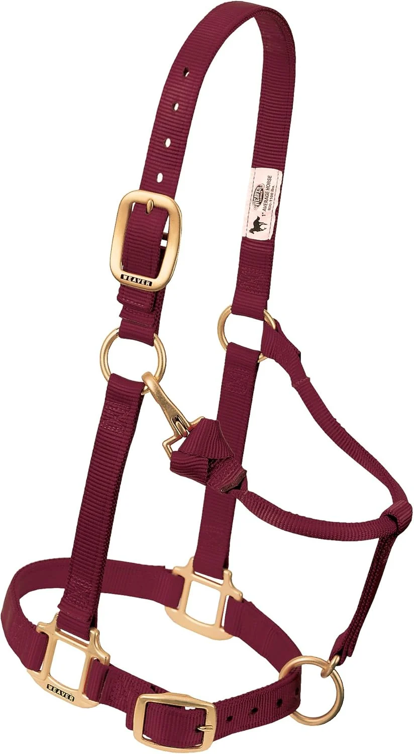 Breathable Weaver Leather Adjustable Nylon Horse Halter Consistent