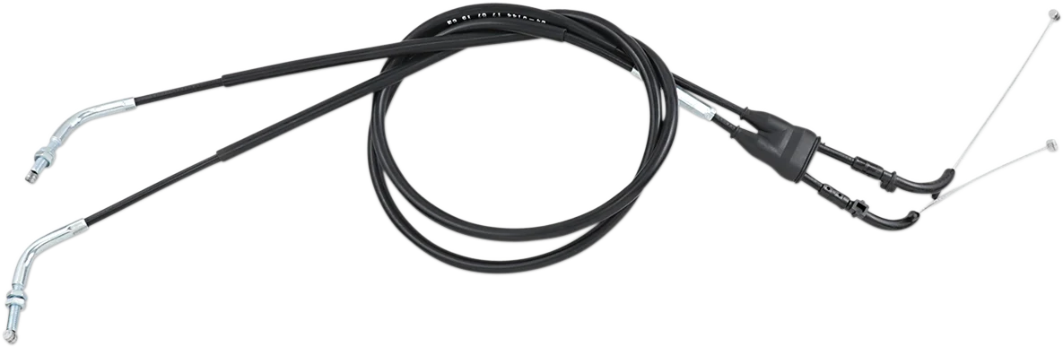 Breathable MOTION PRO Black Vinyl Throttle Cable – Push Pull – Suzuki 04-0144 Official