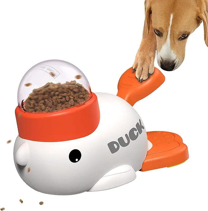 Proven Dog Interactive Treat Dispenser Toy Food Puzzle Slow Feeder White About ThisOverview Exclusive