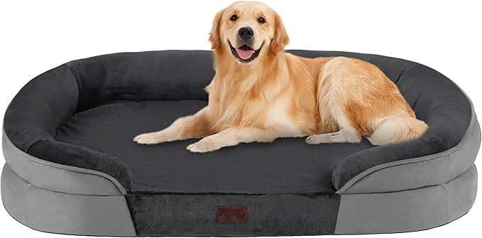 Detailed Dwanton Orthopedic Dog Bed for Large Dogs Quality
