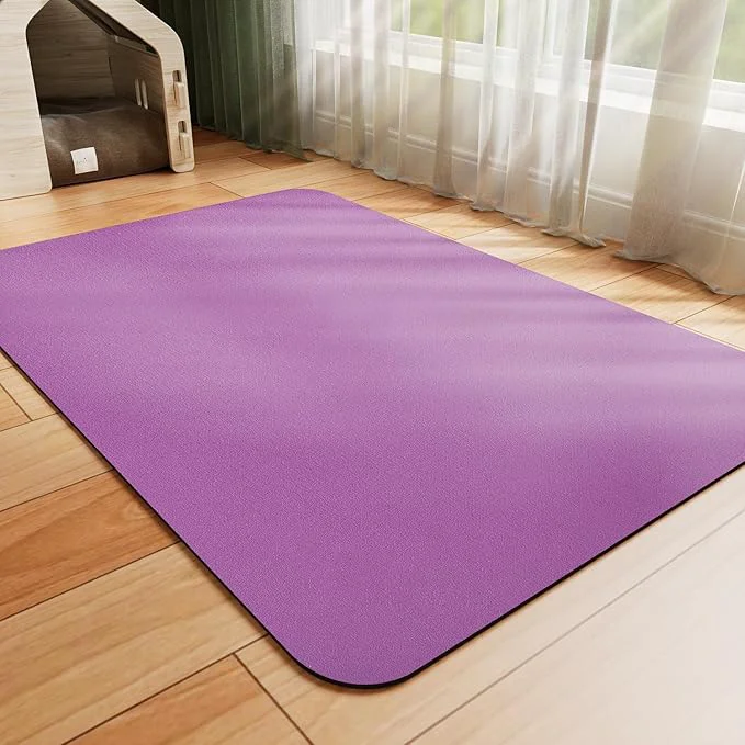 Superior Dog Food Mat – Absorbent Cat Mat Relaxed