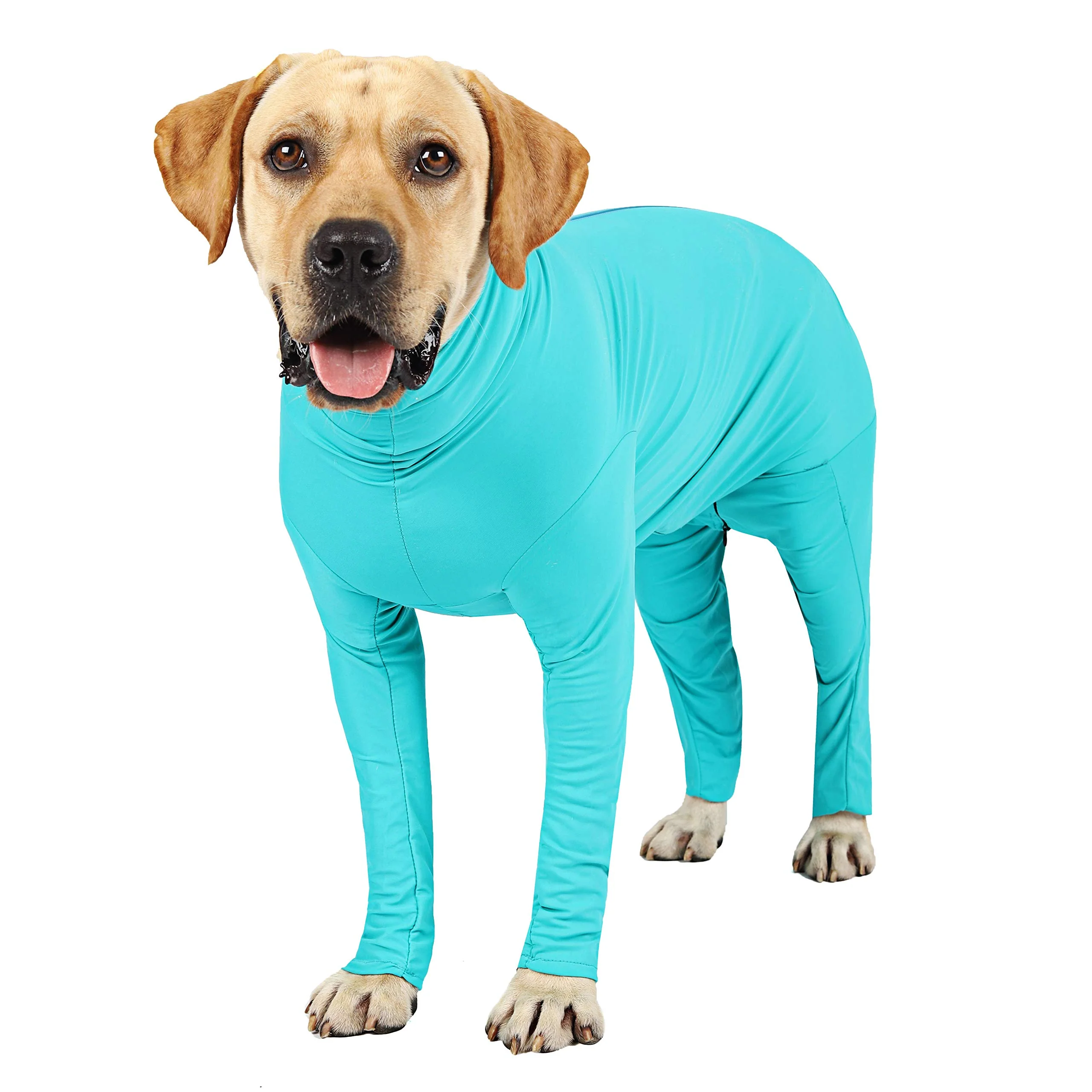 Optimized Etdane Recovery Suit for Dogs – Blue XX-Large Post-Surgery Anti-Lick Shedding Control Green