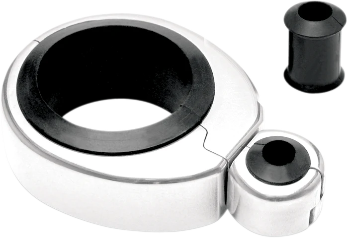 High-Grade MOTION PRO Cable Clamp – Single – 1-1 4 – 1-1 2 Mounting Diameter – Chrome 11-0041 Reusable