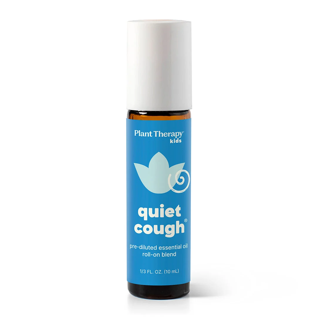 High-Grade Quiet Cough® Essential Oil Blend Pre-Diluted Roll-On Quality
