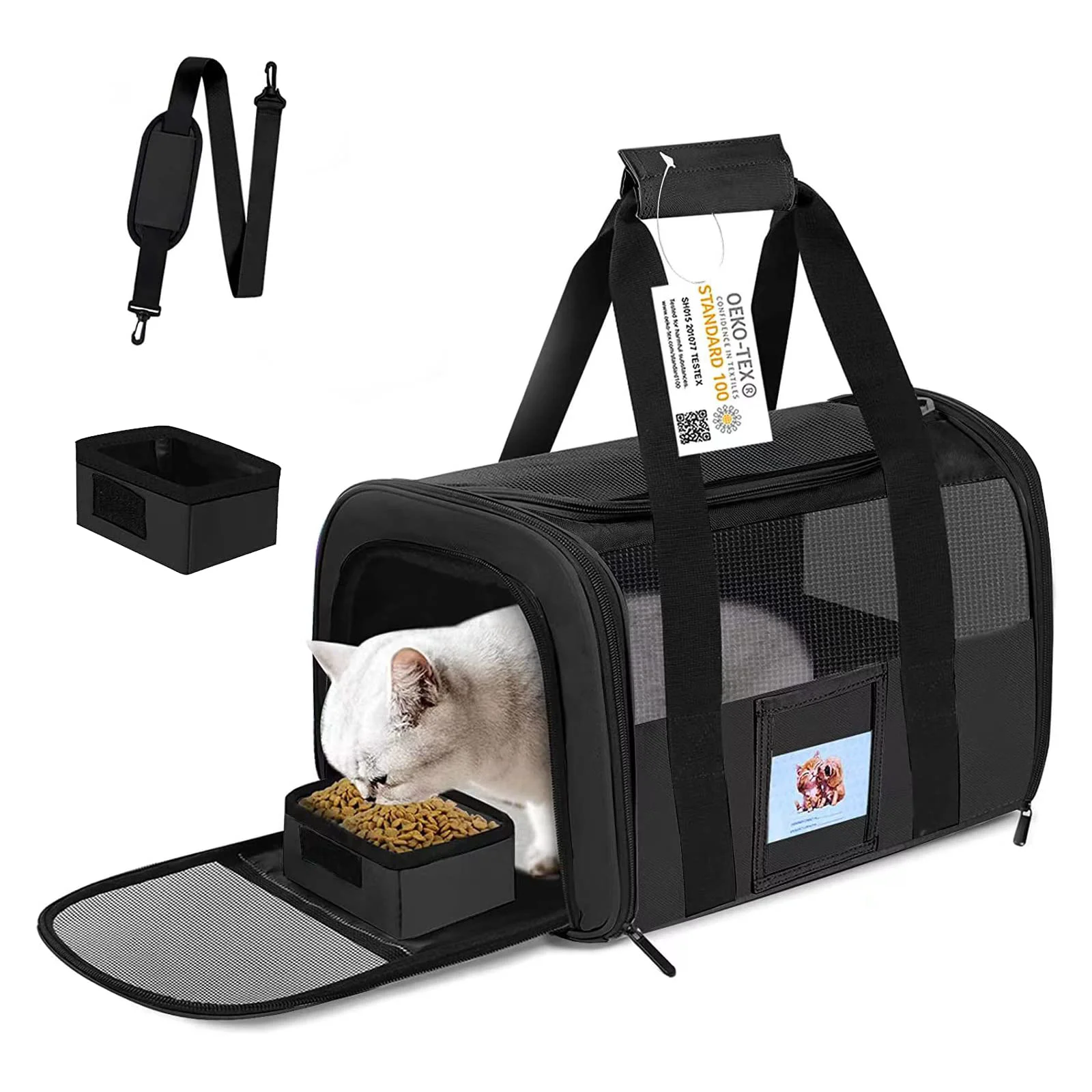 Advanced SECLATO Extra Large Pet Carrier 20x13x13 – Soft Sided Travel Carrier for Large Cats Small Dogs Sophisticated