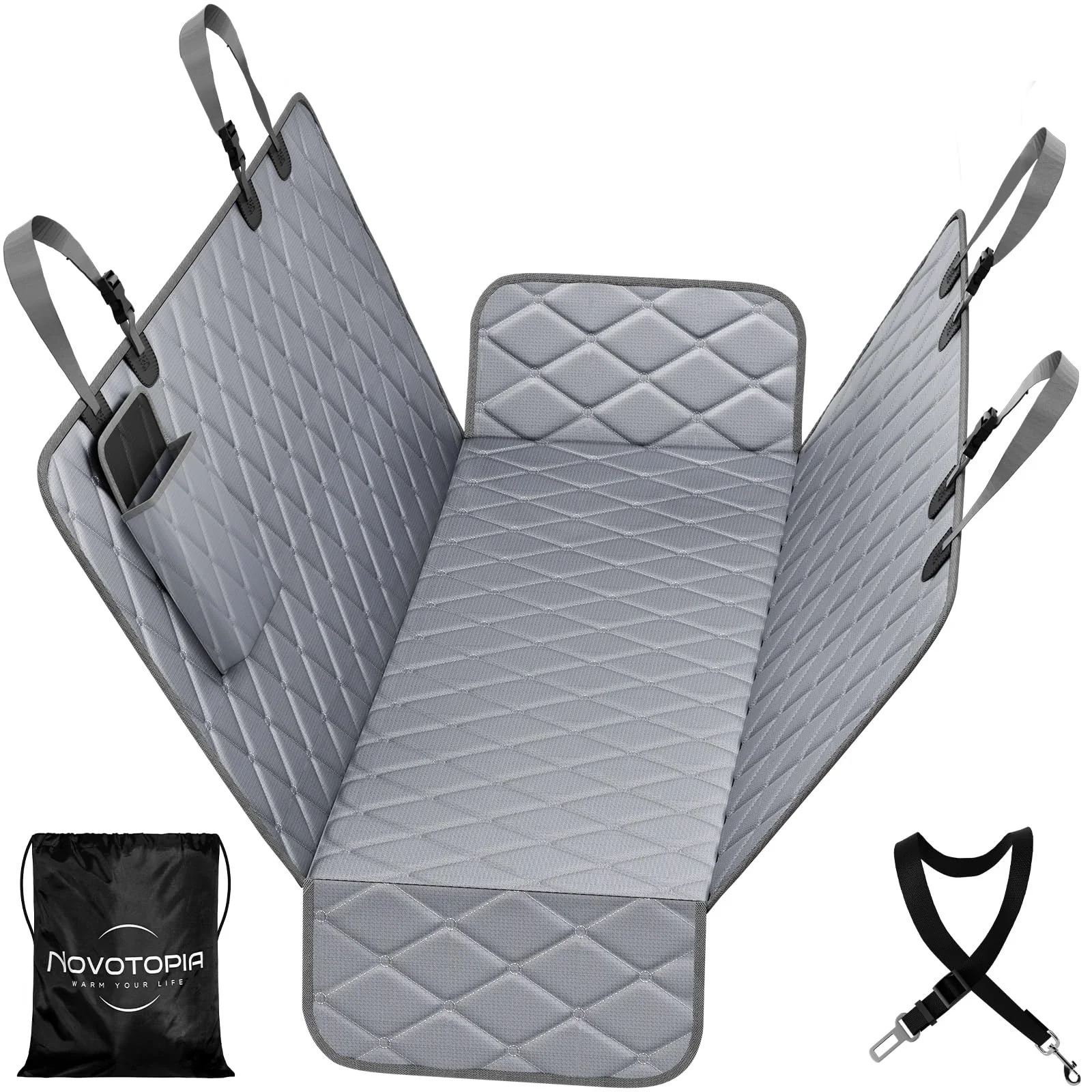 Detailed Novotopia Dog Car Seat Cover Non Unique