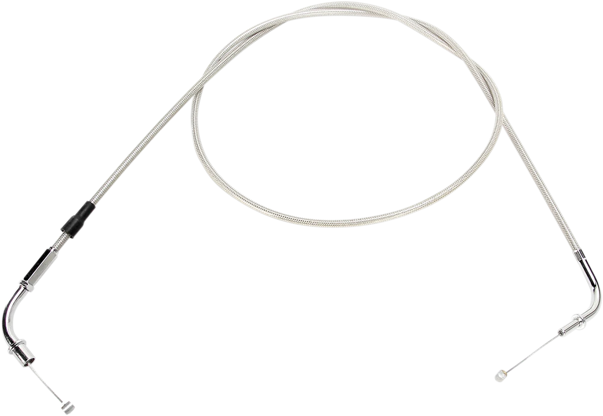 Elegant MOTION PRO Throttle Cable – Push – Kawasaki – Stainless Steel 63-0354 Flexible