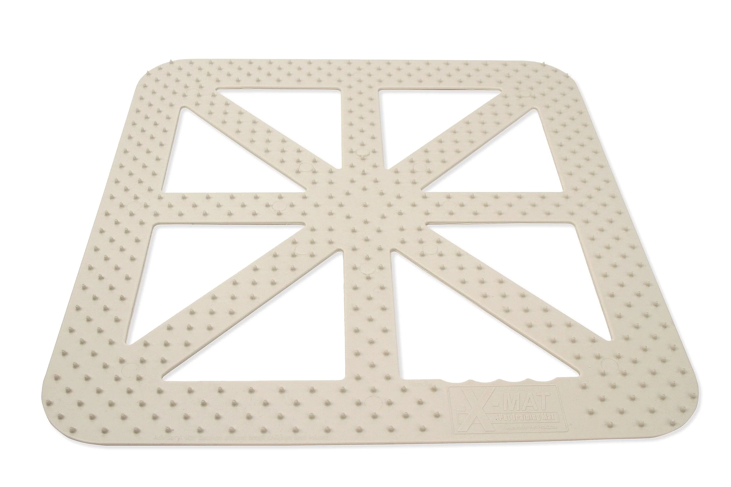 Pure Mammoth X-Mat Pet Training Mat for Dogs Cats Non-Electric Furniture Deterrent 18 Beige Superior