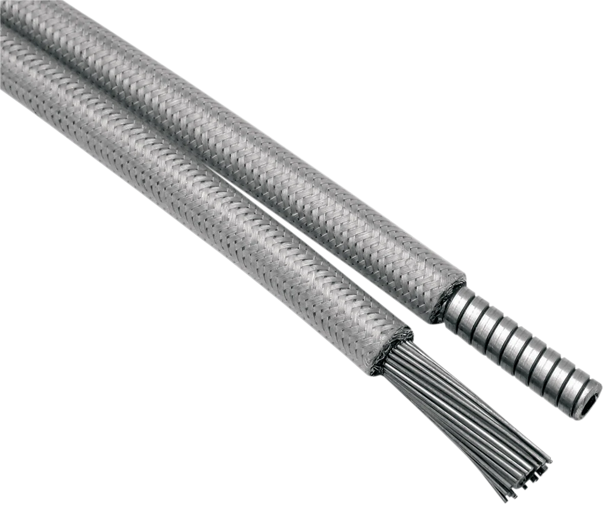Clean MOTION PRO Clutch Cable – Longitudinally Wound – Stainless Steel 67-0158 Modern